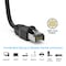 Bestlink Netware CAT6A Shielded (SSTP) Ethernet Network Booted Cable- 3ft- Black 100853BK - alternate 2